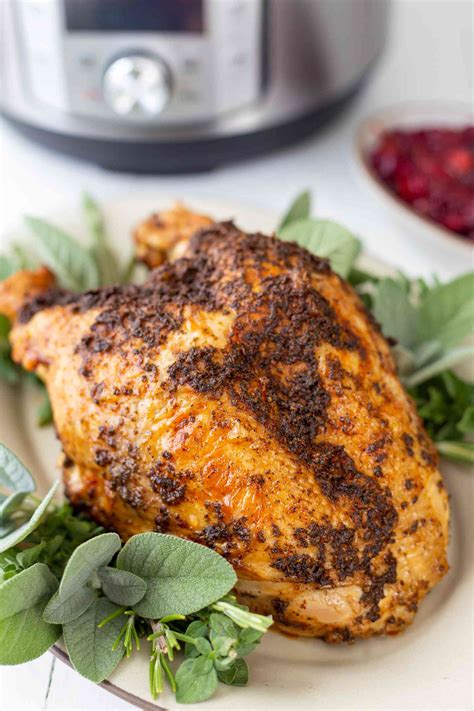 instant-pot-turkey-breast-and-gravy-recipe-simply image