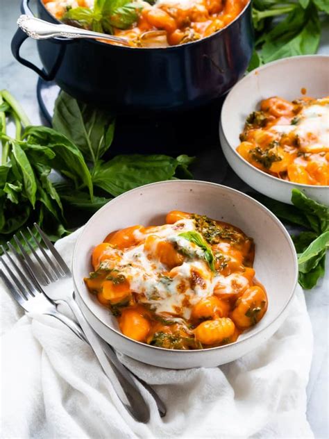 red-pepper-and-tomato-baked-gnocchi-the-kitchen-paper image