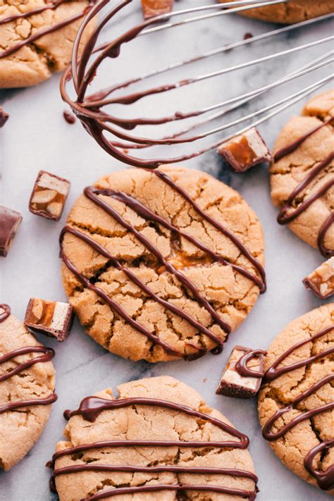snickers-peanut-butter-cookies-the-food-cafe image