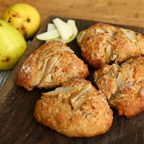 pear-ginger-scones-recipe-quaker-oats image
