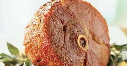gingersnap-crusted-ham-with-apricot-mustard-sauce image