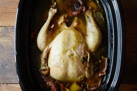 how-to-poach-chicken-in-a-slow-cooker-food52 image
