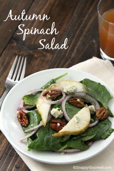 autumn-spinach-salad-recipe-snappy-gourmet image