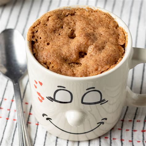 healthy-oatmeal-mug-cake-vegan-my-quiet-kitchen image