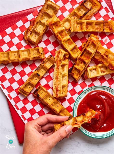 pizza-waffles-pinch-of-nom image