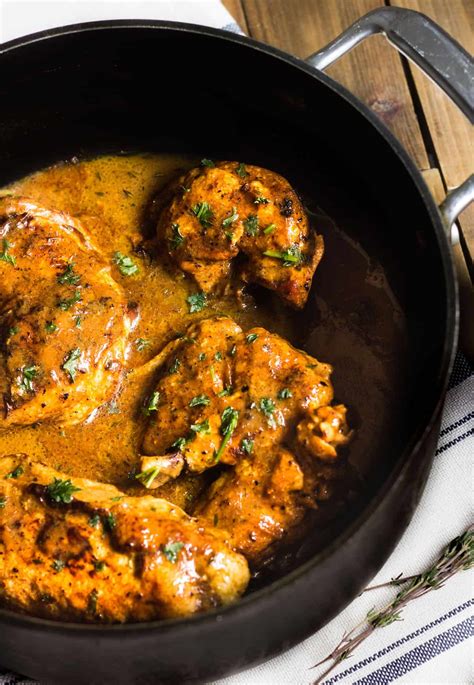 chicken-in-mustard-sauce-poulet-la-moutarde image