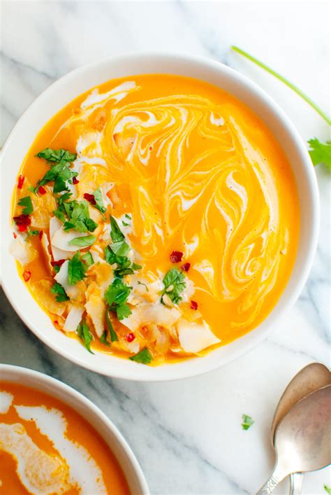 thai-curried-butternut-squash-soup-cookie-and-kate image