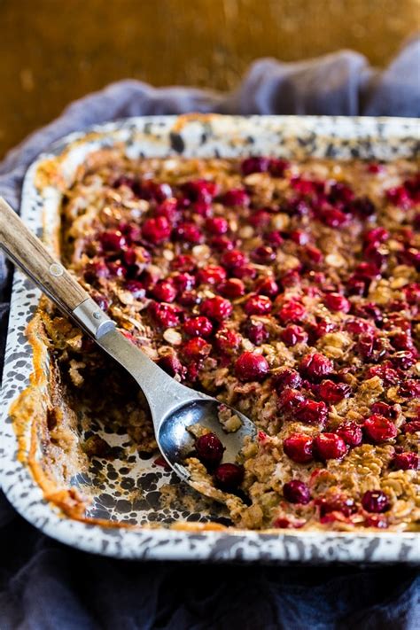 baked-cranberry-oatmeal-a-great-holiday-make-ahead image