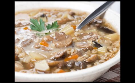 chicken-mushroom-and-barley-soup-diabetes-food image