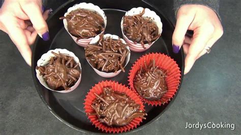 chocolate-spiders-recipe-youtube image