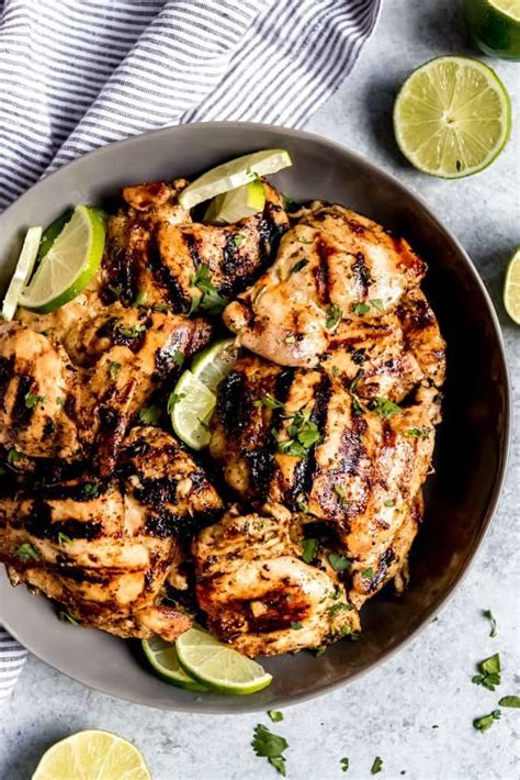 grilled-cilantro-lime-chicken-thighs-house-of-nash image