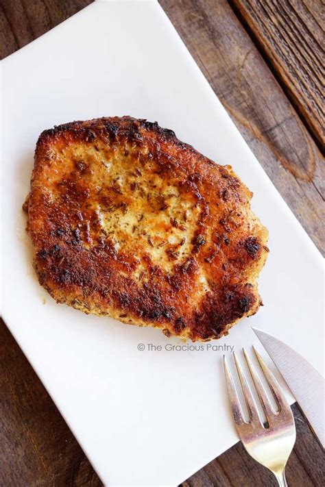 caraway-seed-pork-chops-recipe-the-gracious-pantry image