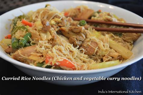 curried-rice-noodles-chicken-and-vegetable-curry-noodles image