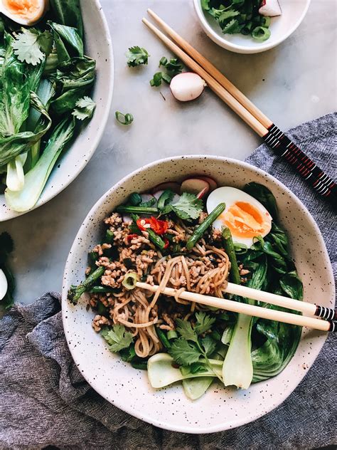 bok-choy-and-pork-soba-noodle-bowl-the-healthy image