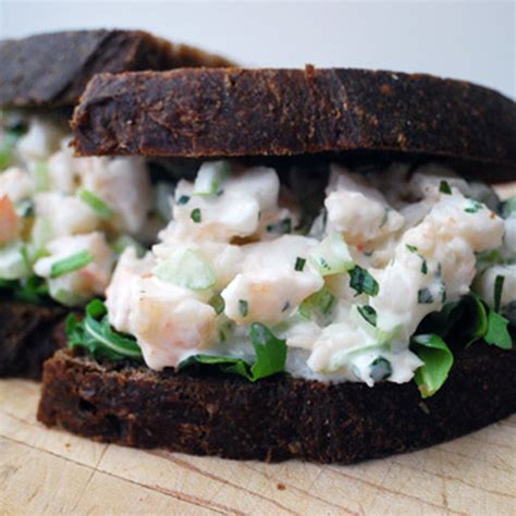 creamy-tarragon-shrimp-salad-sandwiches image
