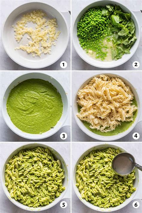 pasta-with-peas-spring-vegetarian image