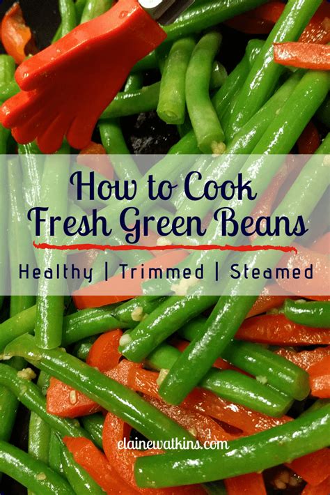 how-to-make-simply-fresh-steamed-green-beans-elaine image