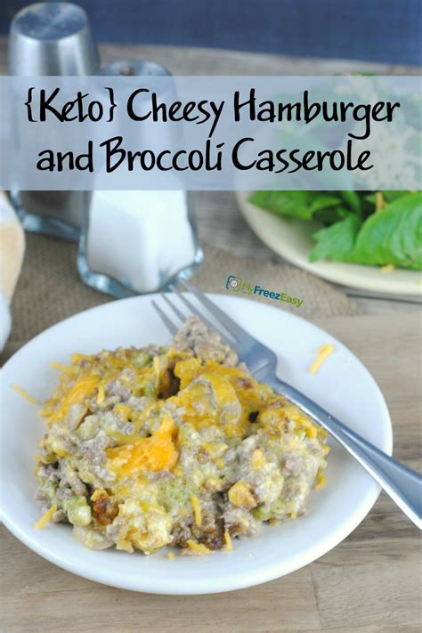 cheesy-hamburger-and-broccoli-casserole-keto image