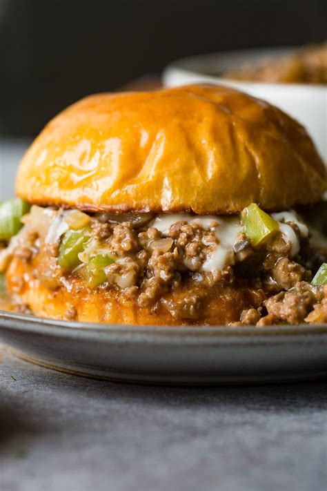 philly-cheesesteak-sloppy-joes-oh-sweet-basil image