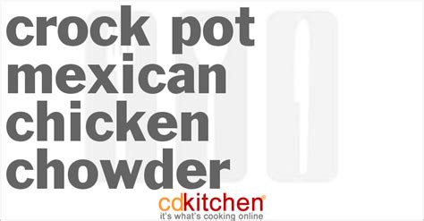 crock-pot-mexican-chicken-chowder image