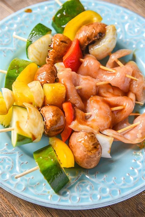 grilled-teriyaki-chicken-kabobs-with-veggies image