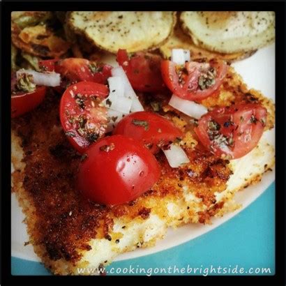 panko-crusted-cod-with-tomato-basil-relish-tasty image
