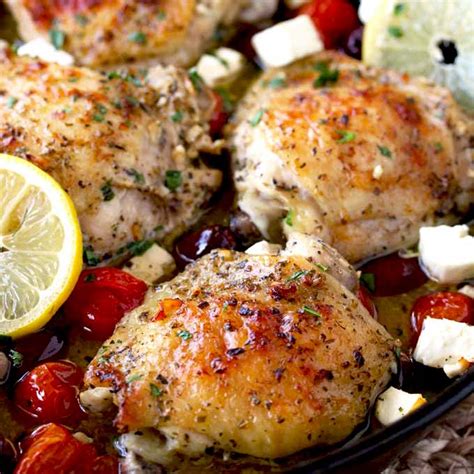greek-lemon-oven-roasted-chicken-thighs-lemon image