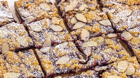 blueberry-almond-jam-bars-recipe-rachael-ray-show image