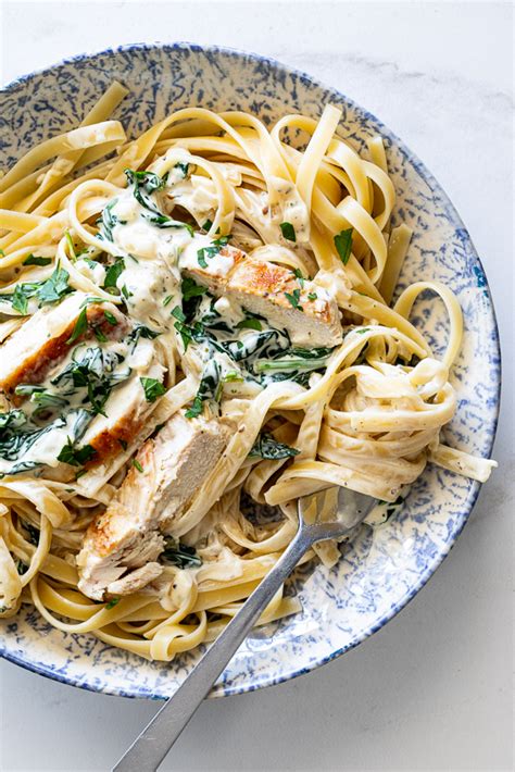 creamy-spinach-garlic-parmesan-chicken-simply image