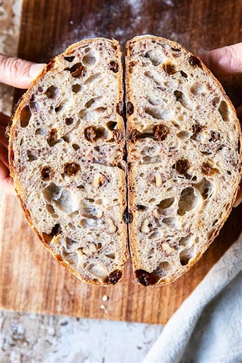 walnut-and-raisin-sourdough-bread-vikalinka image