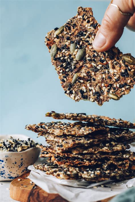 easy-seed-crackers-with-everything-bagel-seasoning image