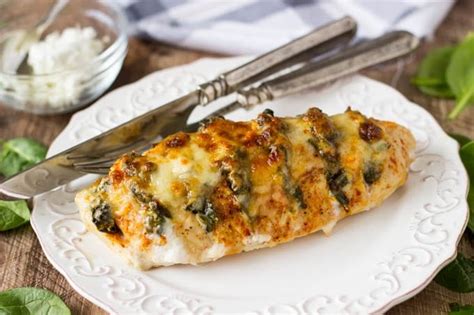hasselback-chicken-with-spinach-simple-healthy image