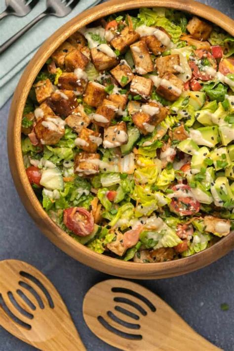 marinated-tofu-salad-loving-it-vegan image