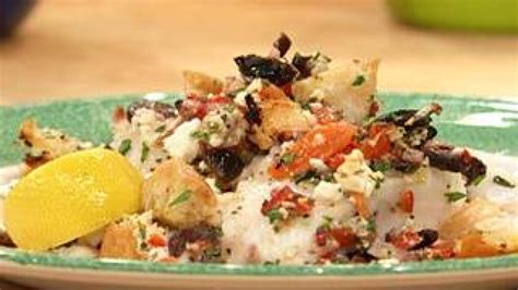 greek-baked-fish-recipe-rachael-ray-show image