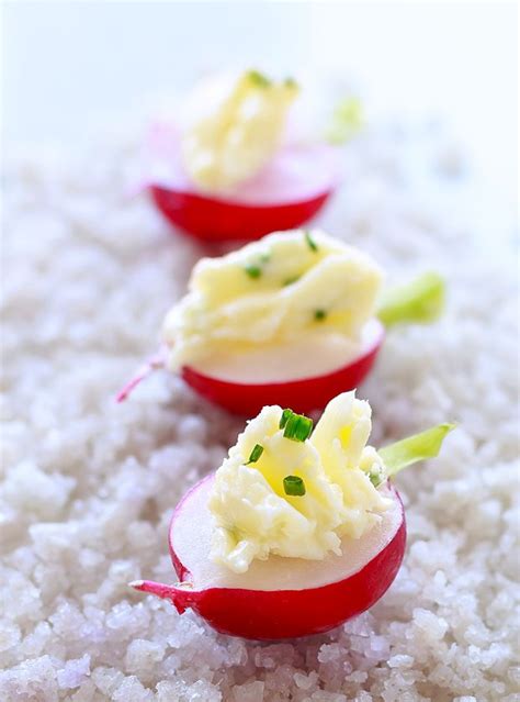 radishes-with-chive-butter-recipe-eatwell101 image