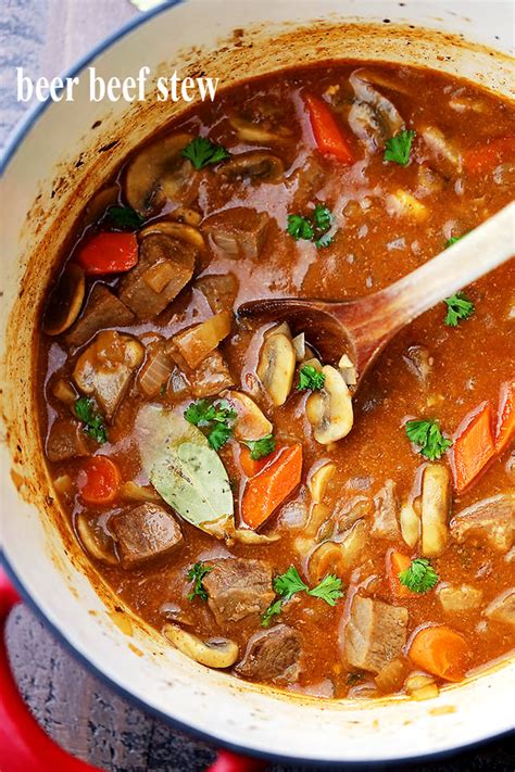 classic-beer-beef-stew-recipe-diethood image