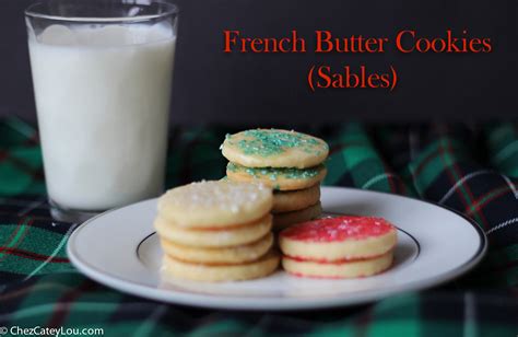 french-butter-cookies-sables-chez-cateylou image