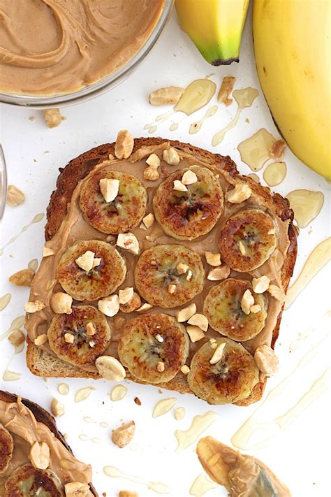 caramelized-banana-peanut-butter-toast-the image
