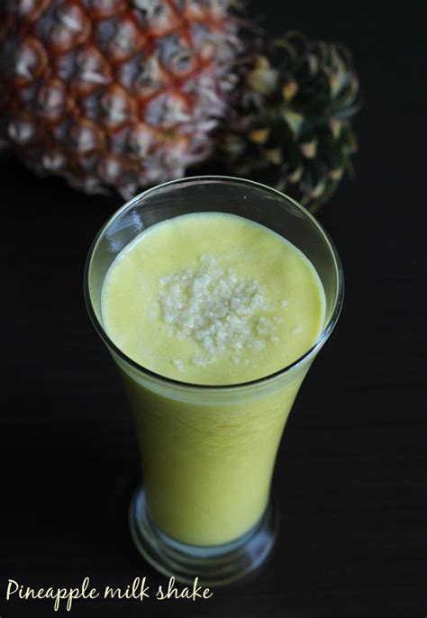 pineapple-milkshake-recipe-swasthis image