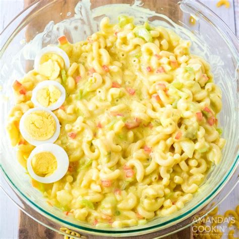 amish-macaroni-salad-amandas-cookin-salads image
