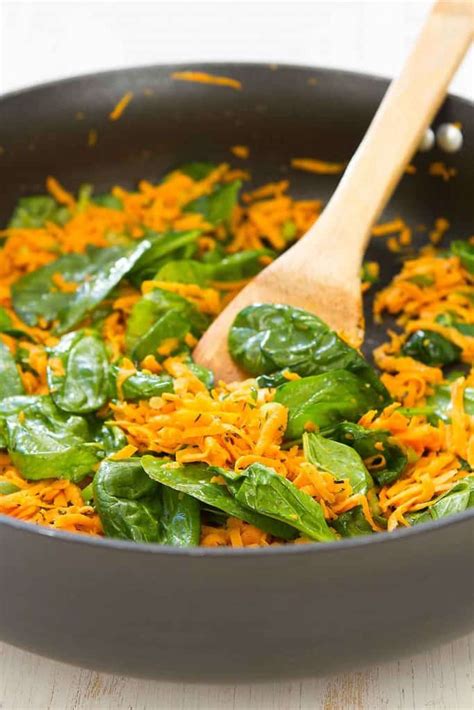 garlicky-sauted-sweet-potatoes-spinach-cookin image