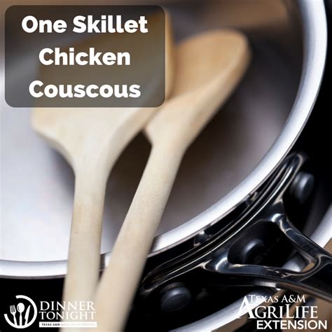 one-skillet-chicken-couscous-dinner-tonight image