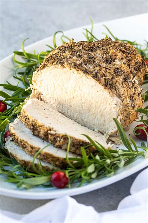 instant-pot-frozen-turkey-breast-the-blond-cook image
