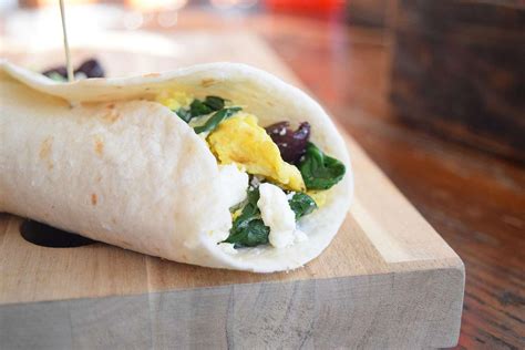 spinach-and-feta-breakfast-wrap-recipe-the-spruce-eats image
