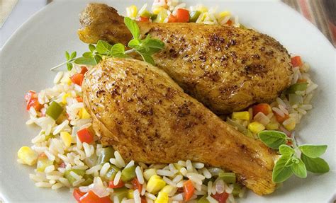easy-chicken-and-brown-rice-perdue image