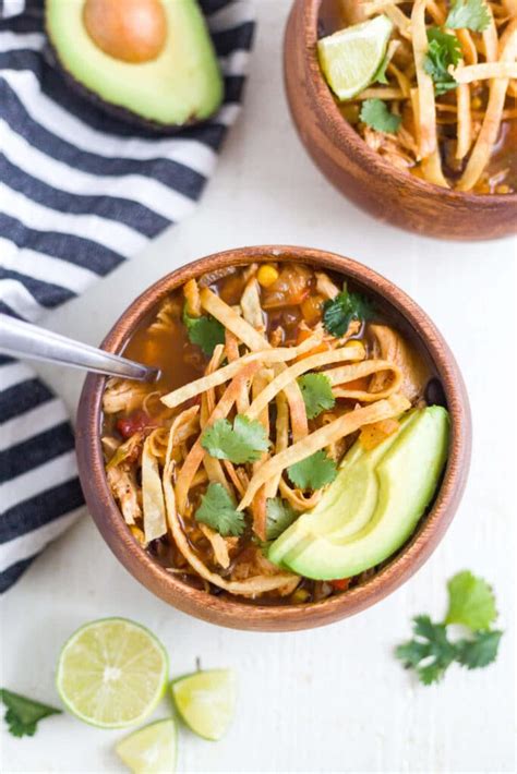 healthy-slow-cooker-chicken-tortilla-soup-what-molly image