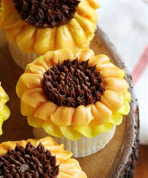 sunflower-cupcakes-i-am-baker image