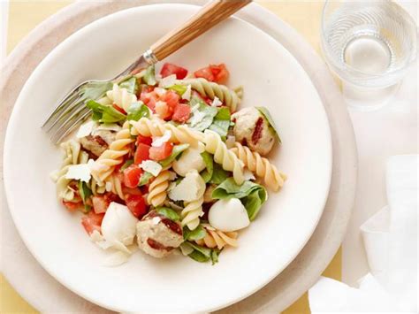 meatball-and-fusilli-pasta-salad-recipe-cooking-channel image