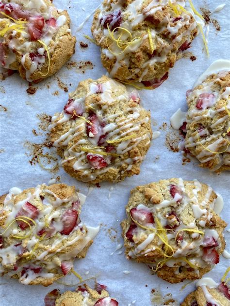super-simple-strawberry-drop-biscuits-zenbelly image