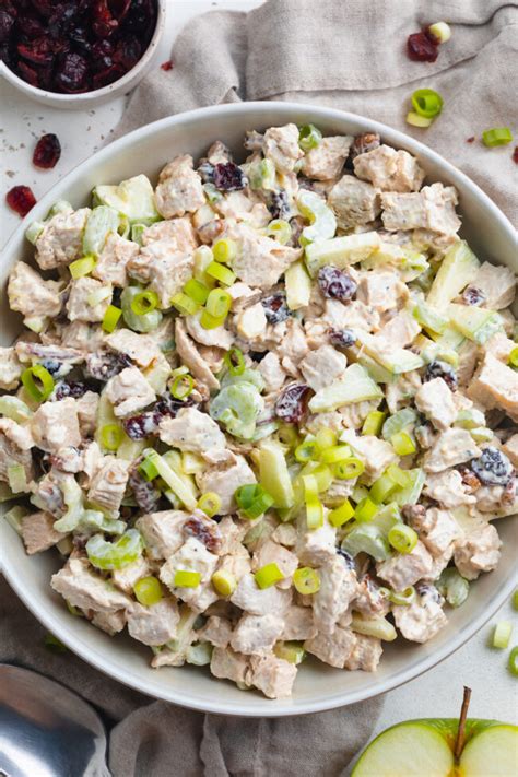 leftover-turkey-salad-with-apples-and-cranberries-40 image
